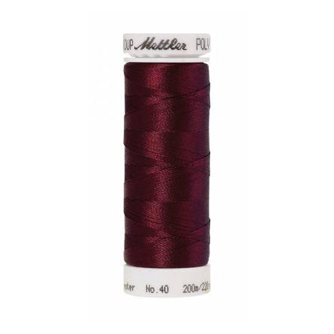 Mettler Polysheen Thread 2123 Bordeaux  220yd