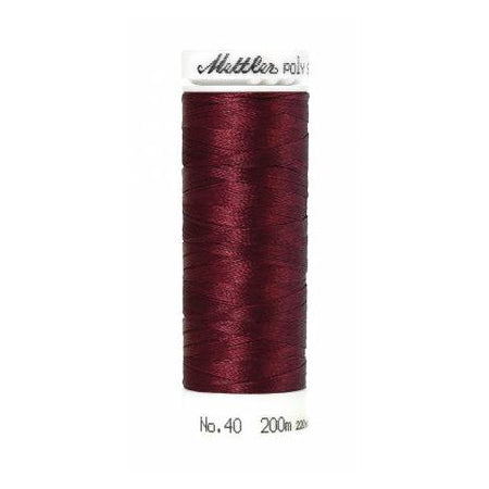 Mettler Polysheen Thread 2224 Claret  220yd