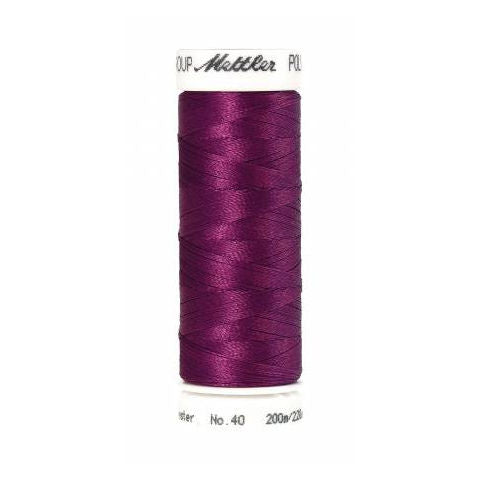 Mettler Polysheen Thread 2504 Plum  220yd