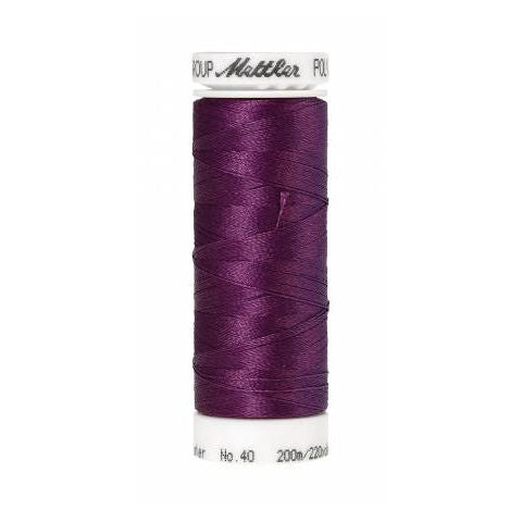 Mettler Polysheen Thread 2600 Dusty Grape  220yd