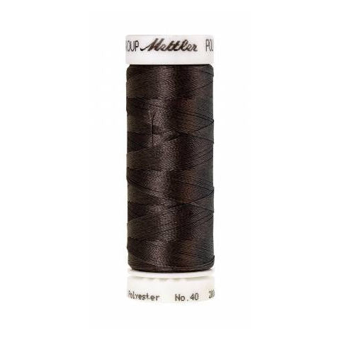 Mettler Polysheen Thread 2776 Black Chrome  220yd