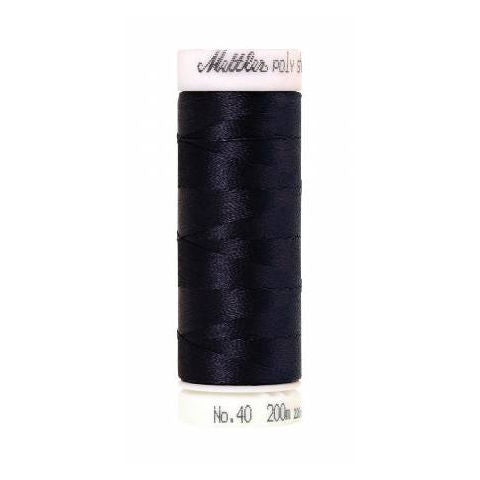 Mettler Polysheen Thread 3344 Midnight  220yd