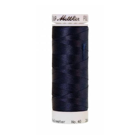 Mettler Polysheen Thread 3363 Midnight Blue  220yd