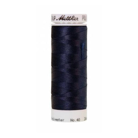 Mettler Polysheen Thread 3363 Midnight Blue  220yd