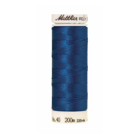 Mettler Polysheen Thread 3902 Colonial Blue  220yd