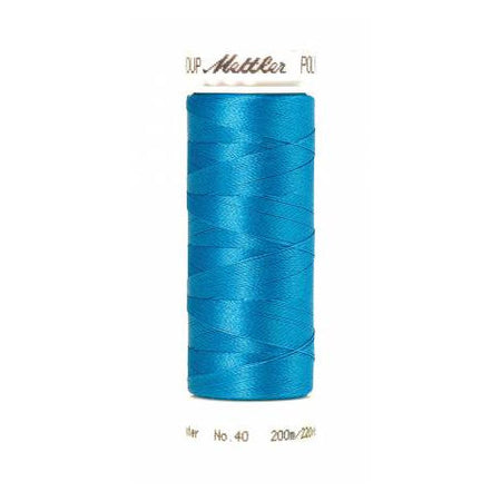 Mettler Polysheen Thread 4101 Wave Blue  220yd