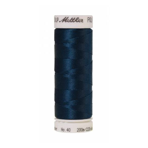 Mettler Polysheen Thread 4133 Deep Ocean  220yd