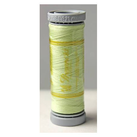 Presencia 60wt Cotton Sewing Thread #0150 Pale Yellow Aqua Green