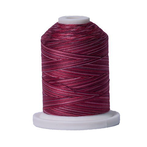 Signature 40wt Variegated Cotton Thread SIG41-015 Rose Petals  700yd