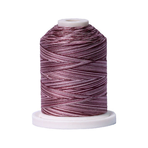 Signature 40wt Variegated Cotton Thread SIG41-080 Dusty Mauves  700yd