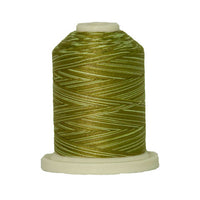 Signature 40wt Variegated Cotton Thread SIG41-084 Limey Greens  700yd