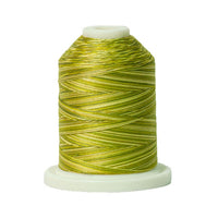 Signature 40wt Variegated Cotton Thread SIG41-150 Sun Lime Splash  700yd
