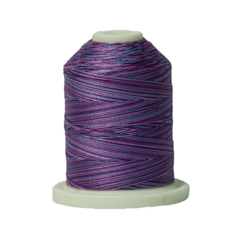 Signature 40wt Variegated Cotton Thread SIG41-155 Pansy Patch  700yd