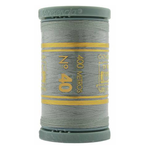 Presencia 40wt Cotton Sewing Thread 360 Light Pewter  400m/437yd Spool