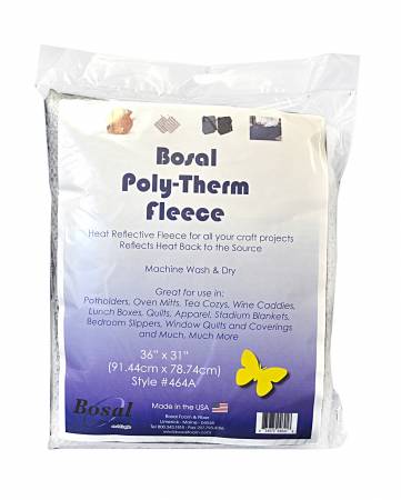 Bosal Poly-Therm Heat Reflective Fleece 31in x 36in