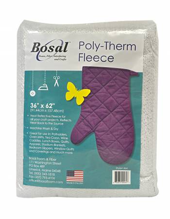 Bosal Poly-Therm Heat Reflective Fleece 62in x 36in