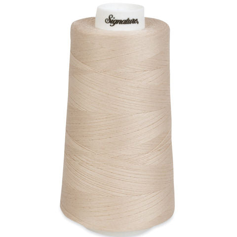 Signature Cotton Quilting Thread - 3000yd Cone - Ivory #028 – Red Rock ...
