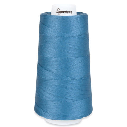 Signature 40wt Thread F205 Stone Blue  3000yd Cone