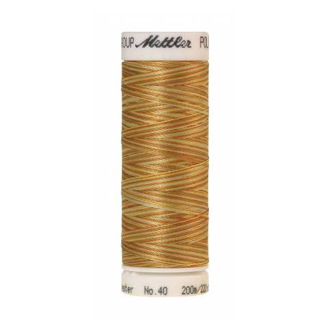 Mettler Poly Sheen Multi Thread Thread 9933 Amber Mix  200m