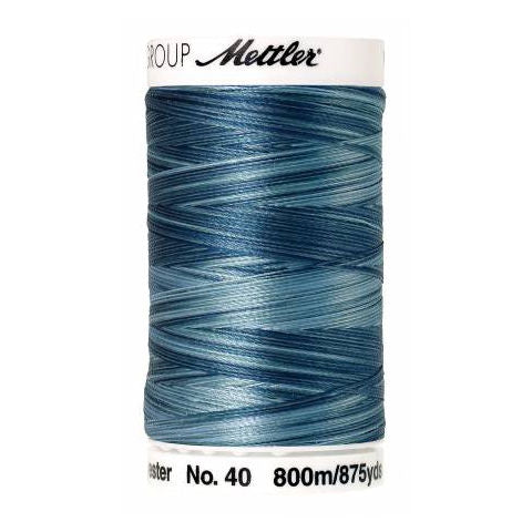 Mettler Poly Sheen Multi Thread 9928 Indigo Shades  800m