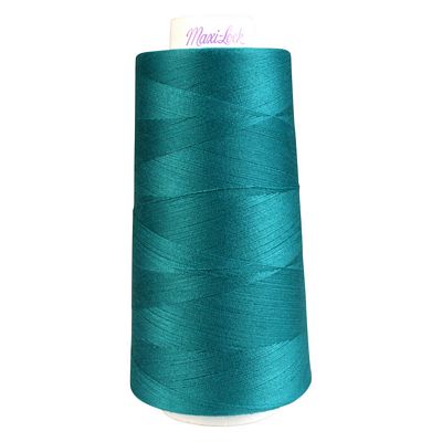 Maxi-Lock Serger Thread 43299 Teal Green  3000yd Cone