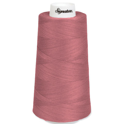 Signature Cotton Wrapped Poly Quilt Thread 198 Victorian Rose 3000yd
