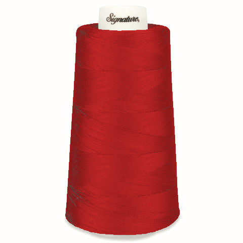 Signature Cotton Wrapped Poly Quilt Thread 270 Poppy Red 3000yd