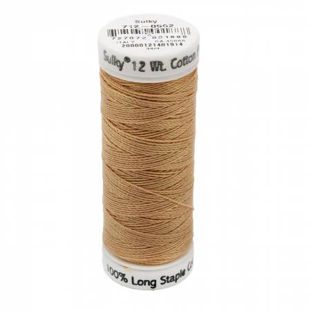 Sulky Cotton 12wt Petites 0562 Spice  50yd Snap End Spool
