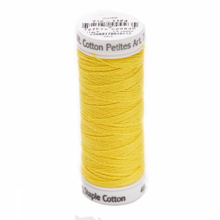 Sulky Cotton 12wt Sun Yellow #1124 – Red Rock Threads