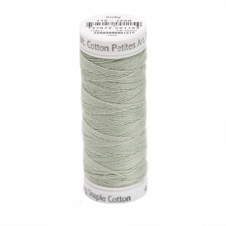 Sulky Cotton 12wt Petites 1229 Light Putty  50yd Snap End Spool