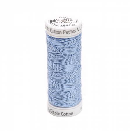 Sulky Cotton 12wt Petites 1292 Heron Blue  50yd Snap End Spool