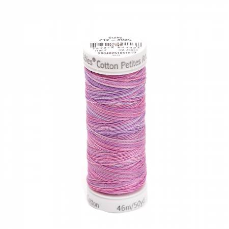 Sulky Cotton 12wt Petites 4025 Hydrangea  50yd Snap End Spool