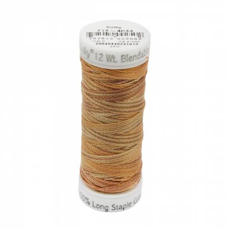 Sulky Cotton 12wt Petites 4044 Butterscotch  50yd Snap End Spool