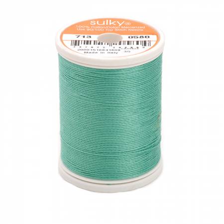Sulky Cotton 12wt Thread 0580 Mint Julep  330yd Spool