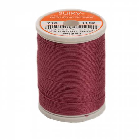 Sulky Cotton 12wt Thread 1192 Fuchsia  330yd Spool