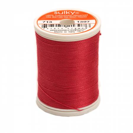 Sulky Cotton 12wt Thread 1307 Petal Pink  330yd Spool