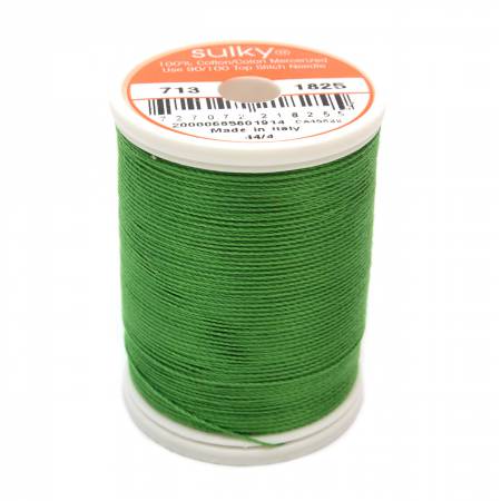 Sulky Cotton 12wt Thread 1825 Barnyard Grass  330yd Spool