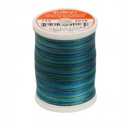 Sulky Blendables 12wt 4016 Peacock Plume  330yd Spool