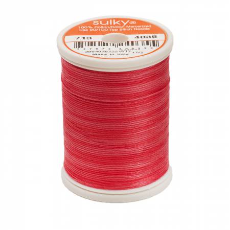 Sulky Blendables 12wt 4035 Pretty Roses  330yd Spool