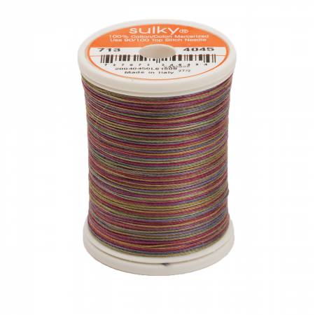 Sulky Blendables 12wt 4045 Summer Nights  330yd Spool