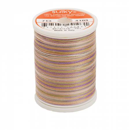 Sulky Blendables 12wt 4103 Pansies  330yd Spool