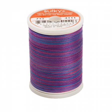 Sulky Blendables 12wt 4111 Deep Jewels  330yd Spool