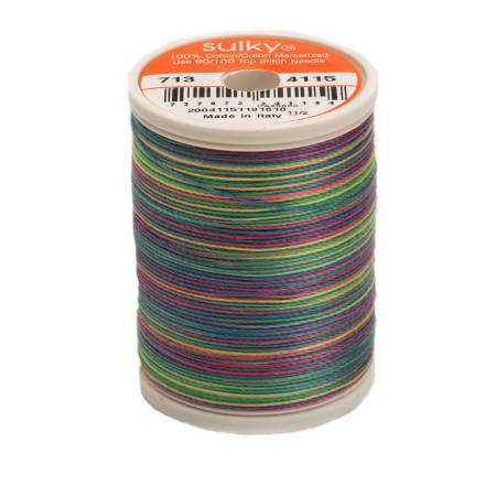 Sulky Blendables 12wt 4115 Wildflowers  330yd Spool