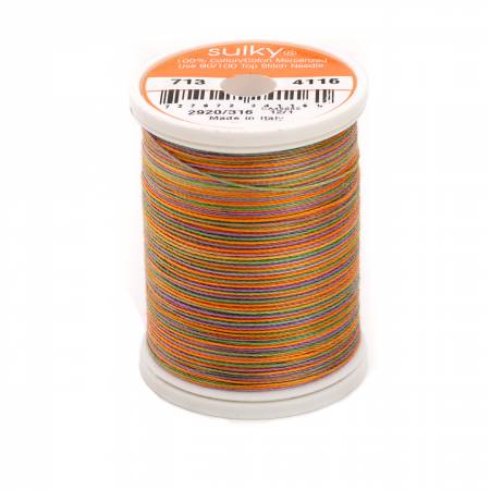 Sulky Blendables 12wt 4116 Garden Florals  330yd Spool