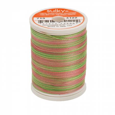 Sulky Blendables 12wt 4122 Rosebud Sweet  330yd Spool