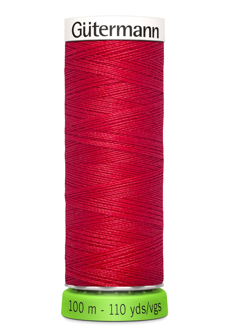 Gutermann rPet Recycled Polyester Thread 156 Scarlet 110yd/100m