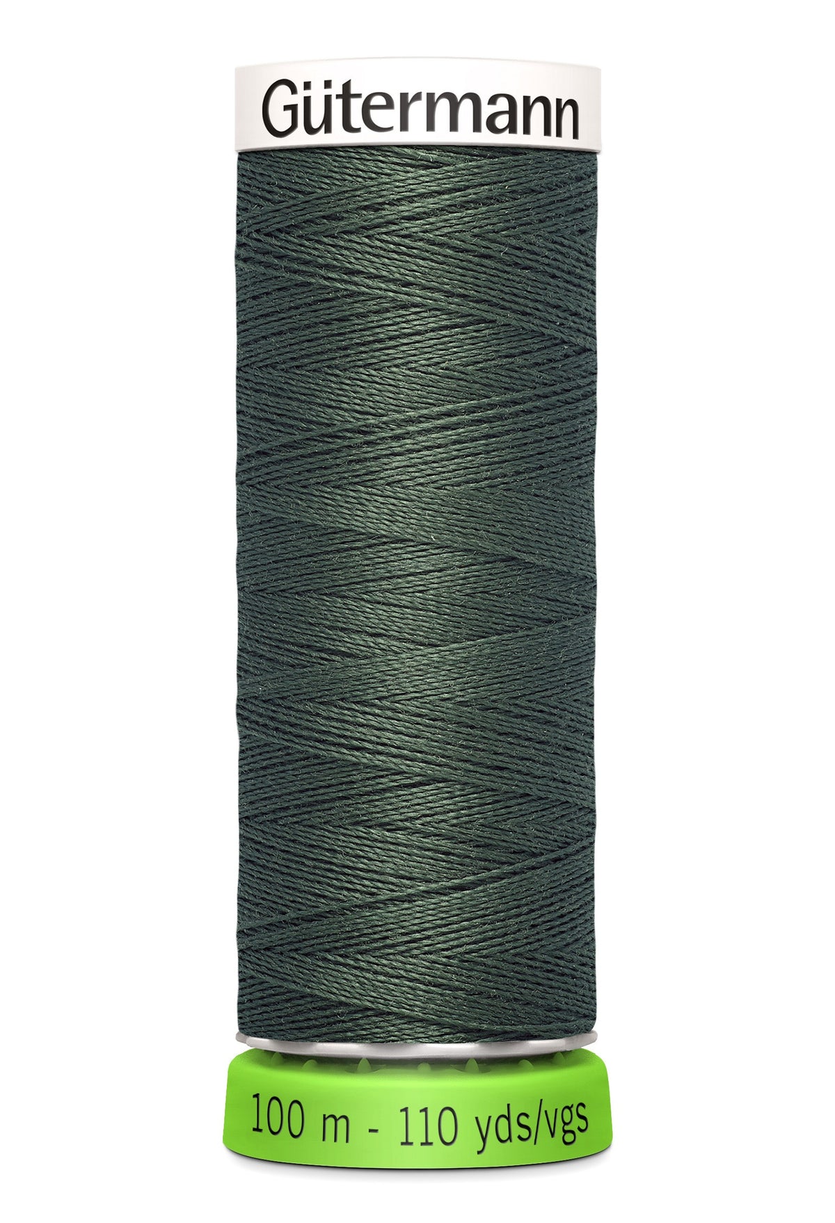Recycled Polyester Thread Gutermann rPET Recycled Thread Khaki Green #269 – Red Rock Threads