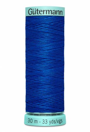 Gutermann 15wt Top Stitch Silk Thread 0315 Dark Blue 30m/33yd