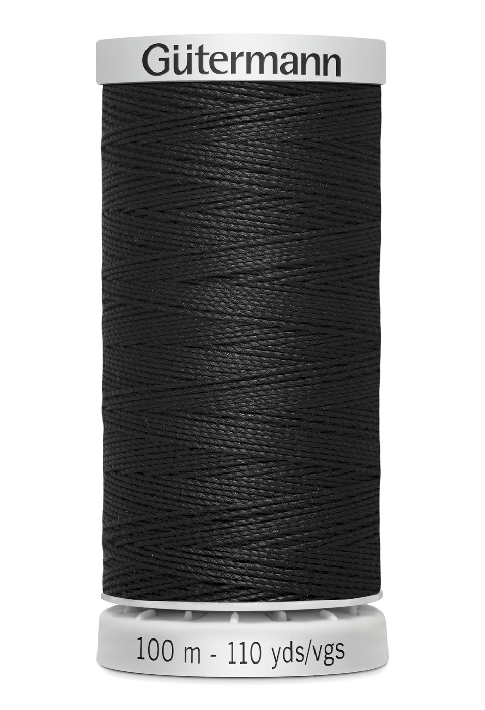 Gutermann 12wt Extra Strong Polyester 724032-000 Black 100m