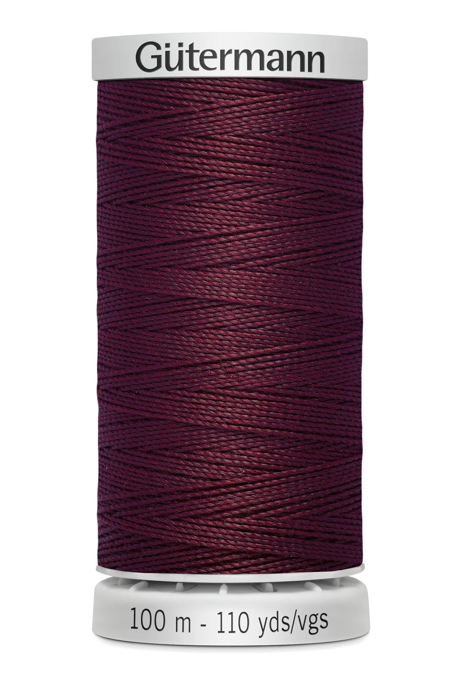 Gutermann 12wt Extra Strong Polyester 724032-369 Burgundy 100m